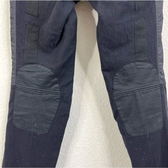 Dries Van Noten AW 14 Runway Biker Moto Zipper Wool Pants - Picture 8 of 12